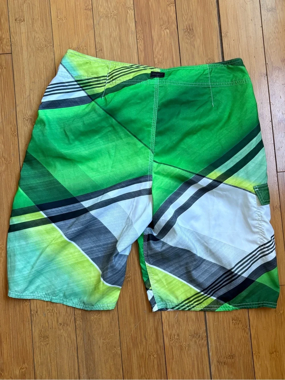Green Mens O’Neill Board Shorts - 34